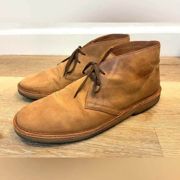 ASTORFLEX GREENFLEX CHUKKA BOOTS DARKCHESTNUT NUBUCK BROWN SHOES SIZE 11 ITALY